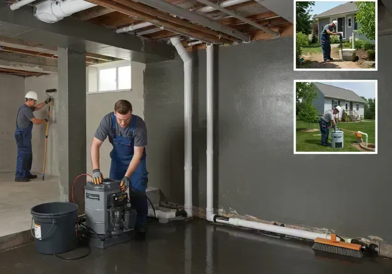 Basement Waterproofing and Flood Prevention process in Bridgeview, IL